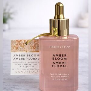 SAND + FOG Amber Bloom Perfume Oil Dropper 50 New releae